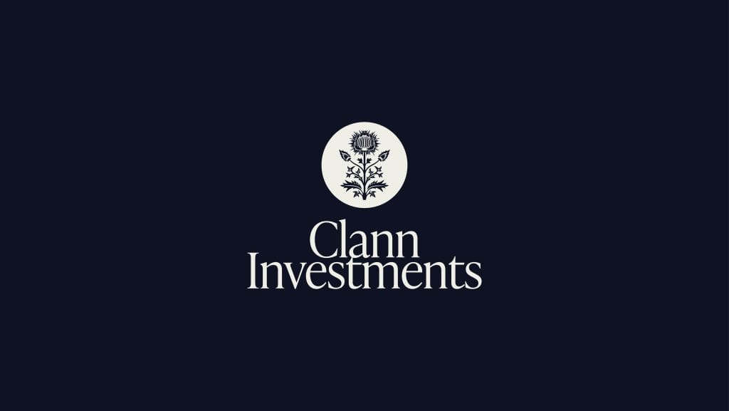 Main Brand Colours Clann Investment Identity